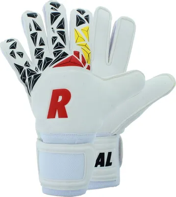 Produktbild von Real Euro (Limited) Torwarthandschuhe - Weiß / Schwarz / Rot / Gelb  | Größe: 10