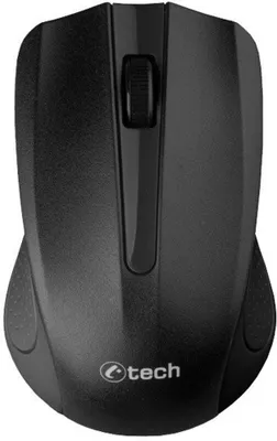 Produktbild von C-TECH WLM-01, Beidhändig, Optisch, RF Wireless, 1200 DPI, Schwarz