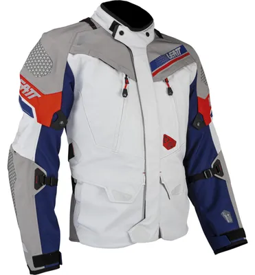 Produktbild von Leatt Adv Dritour 7.5 Royal Jacke Farbe Weiss/Grau/Marine/Orange Grösse 3Xl