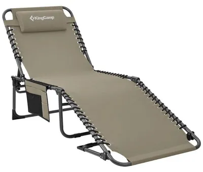 Produktbild von Sonnenliege klappbar KingCamp Magnolia B40 KC2649 2 Stück