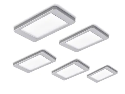 Zdjęcie produktu dla Naber, Hull LED Set-5 z przełącznikiem dotykowym LED i suwakiem, kolor stal nierdzewna.