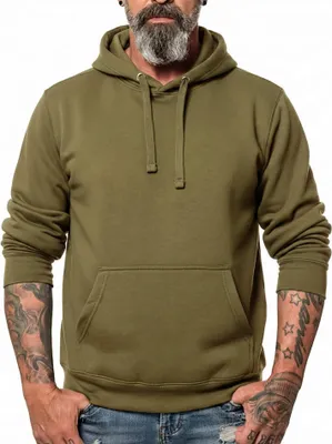 Produktbild von Heavy Hoodie L Emaille Grün