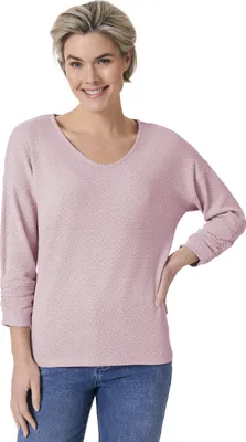 Produktbild von Stooker Women VIKTORIA Damen T-Shirt 3/4-Arm Regular Fit 48/50 pink mel.
