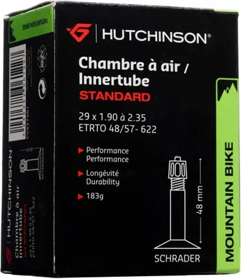 Zdjęcie produktu dla Hutchinson SNC Tube MTB Standard AV/48 mm czarny 29x190/235 (48-622 à 54-622)