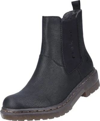 Produktbild von Rieker Stiefelette Schwarz Synthetik Größe: 36 Normal