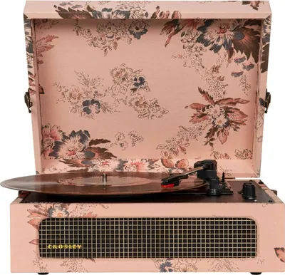 Image de Platine vinyle Crosley Voyager Bluetooth Fleurs