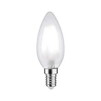 Zdjęcie produktu dla Żarówka LED typu świeca, 230 V, E14, 470 lm, 5 W, 6500 K, z możliwością ściemniania, matowa