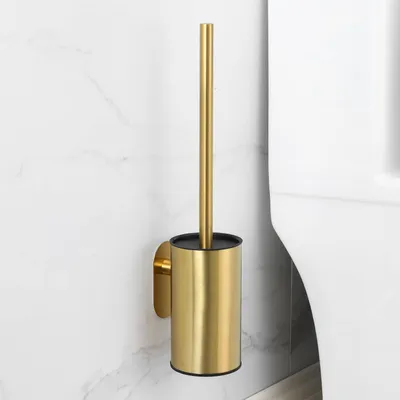 Produktbild von WC-Bš¹rste und Halter, Tiefenreiniger, rutschfester Griff