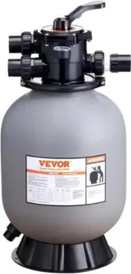 Produktbild von Famanu Sandfilterpumpe - Effizientes Filtersystem für Schwimmbäder - 55 cm