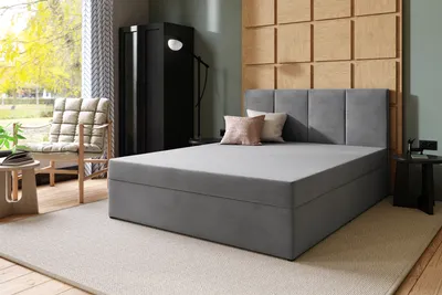 Obrázek produktu pro Postel MARCELLO 160x200 šedá