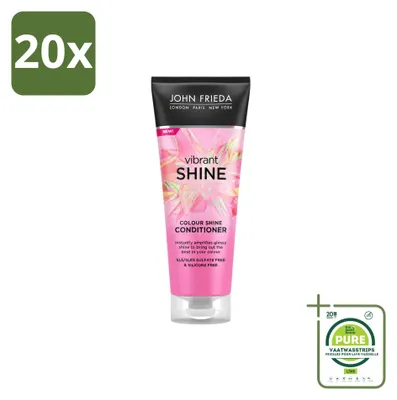 Obrázek produktu pro 20 kusů kondicionéru John Frieda Vibrant Shine Colour – 250 ml – velkopackové balení
