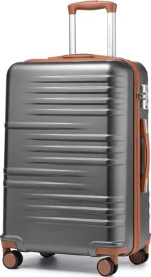 Produktbild von Leichter Handgepäckkoffer mit 4 Rollen - 54 cm - 34 L - Ideal für Flugreisen