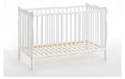 Image de Lit bébé en bois - Berceau Ala - L 124 cm x P 71 cm x H 82 cm