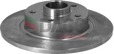 Produktbild von 2x DACO Germany Bremsscheibe 603042 für RENAULT Scénic III (JZ0/1_) 87 8mm 274mm