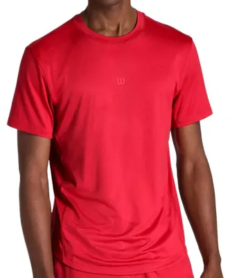 Productafbeelding van Wilson Everyday Performance T-shirt met korte mouwen, rood, heren, maat M