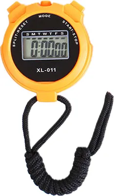 Produktbild von Digitaler Stoppuhr-Timer – Intervalltimer mit großem Display,yellow