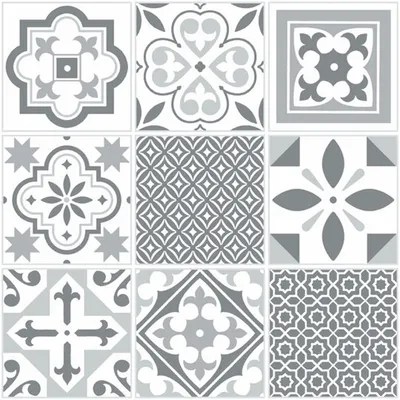 Produktbild von Selbstklebende Bodenfliesen Klebefliesen als PVC Bodenbelag Vinyl Fliesen in Steinoptik - 274-5061 Oriental Tiles (11 Fliesen â 30,5 x 30,5cm)