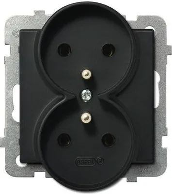 Zdjęcie produktu dla Ospel GP-2RRZ/m/33, Czarny, IP20, 16 A, 71 mm, 48 mm, 71 mm
