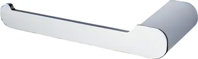 Produktbild von Balneo | Toilettenpapierhalter silber CHROM Edelstahl| Papierrollenhalter QARX Rostfrei | WC-Papierhalter aus Metall