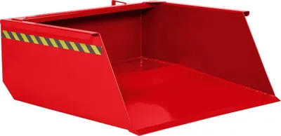Produktbild von RR Industrietechnik Staplerschaufel Typ RS-100 1640x1900x550mm 1000dm³ RAL 3000 Feuerrot