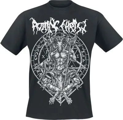 Produktbild von Rotting Christ T-Shirt Herren Hellenic Black Metal Legions schwarz XL