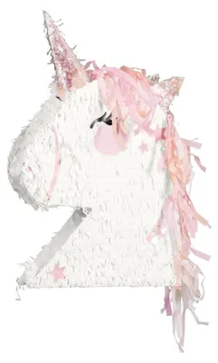 Produktbild von Faltbare Piñata in Einhorn-Form