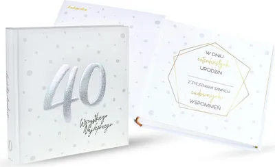 Produktbild von Glückliches Album HAS-006 Geburtstag 40