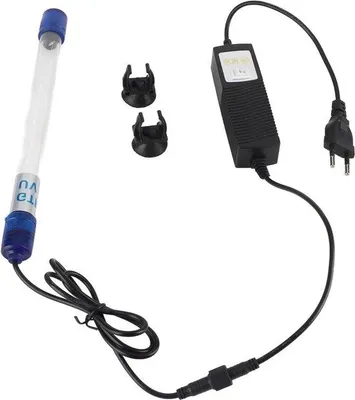 Image de Lampe UV étanche, lampe stérilisante 220-240 V, 5-13 W, pour aquarium
