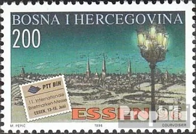 Produktbild von Briefmarken Bosnien-Herzegowina 1996 Mi 53 (kompl.Ausg.) postfrisch Briefmarkenmesse