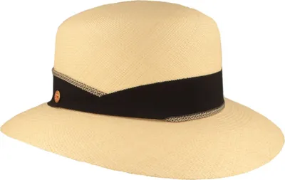 Mayser original Panama Hut Glocke "Palmira" mit Sonnenschutz UV 80 in beige