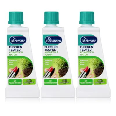 Produktbild von 3x Dr. Beckmann Fleckenteufel Natur & Kosmetik 50ml - Mit Doppel-Pigmentlöser