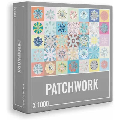 Produktbild von CLOUDBERRIES Puzzle Patchwork 1000 Teile