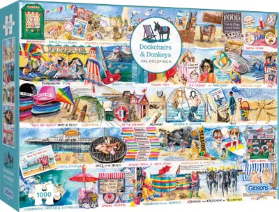 Zdjęcie produktu dla Gibsons Deckchairs & Donkeys, 1000 szt.