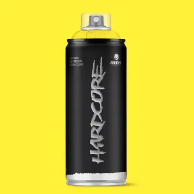 Produktbild von MTN Montana Hardcore Sprühlack RV-20 Party Yellow 400 ml