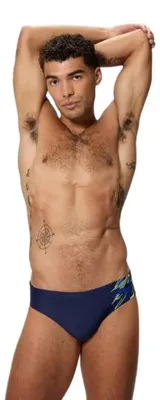 Produktbild von Speedo Medly Logo 3.5in Badeslip Blau UK 34 Mann Blau UK 34