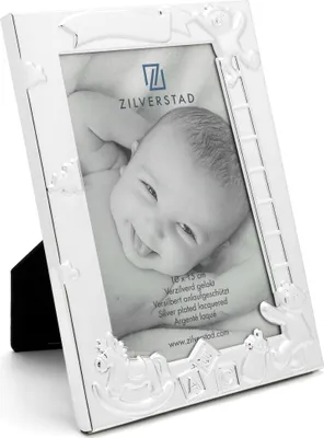 Immagine prodotto di Cornice argentata per un regalo per bambini 10×15 cm | Dimensioni: 10x15 cm | Codice articolo: ZV6914231