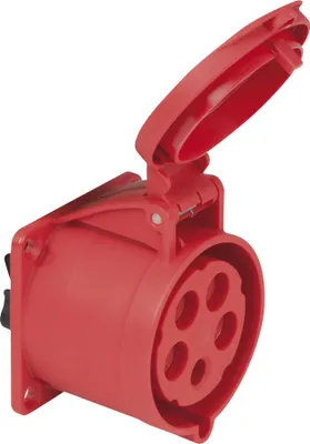 Immagine prodotto di PCE CEE 32 A/400 V Presa a 5 poli femmina Rot - IP44