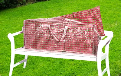 Produktbild von Komfort Schutzhülle für Hochlehner Auflagen 125x32x50cm Tragetasche f.Sitzkissen