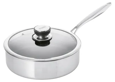 Immagine prodotto di HSN brasiera in acciaio inox con coperchio a nido d'ape 26cm