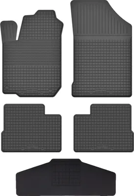 Produktbild von Gummi Fußmatten Set Für: Hyundai I10 Iii (2019-) Gummimatten Schwarz