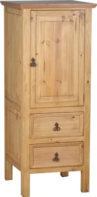 Produktbild von MiaMöbel Küchenmodul Mexico Möbel 63x155x65 cm Landhausstil Massivholz Pinie Honig