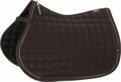 Produktbild von Eskadron HERITAGE Schabracke Baumwolle mit Lurex-Biese Form - Vielseitigkeit Farbe - black-truffle