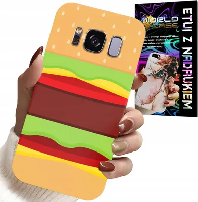 Obrázok produktu pre Puzdro Pre Samsung Galaxy S8 - Puzdro Burger Cheeseburger