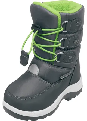 Zdjęcie produktu dla Buty zimowe Playshoes dla dzieci, ocieplane, śniegowce z sznurówkami