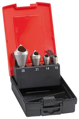 Produktbild von Format Entgratsenker-Set HSSE Querloch 90Grad 2-20mm