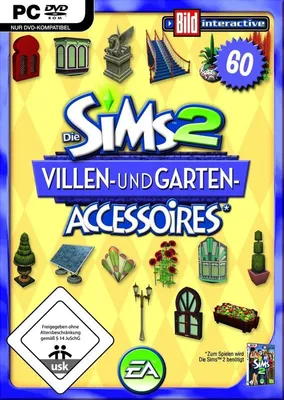 Produktbild von Die Sims 2 - Villen- und Garten-Accessoires