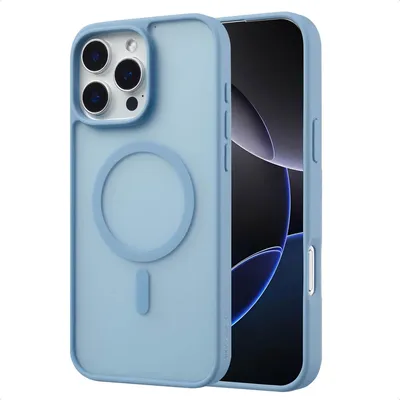 Zdjęcie produktu dla imoshion Color Guard Backcover z MagSafe dla Apple iPhone 16 Pro Max - jasnoniebieski