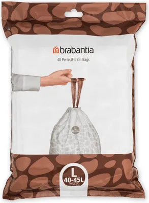 Image de Brabantia PerfectFit Müllbeutel FlatBack+ StepUp, Codierung L
