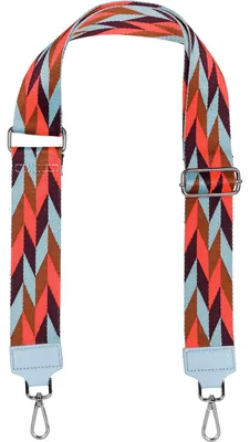 Produktbild von styleBREAKER Breiter Taschen Schulterriemen verstellbar mit Rauten Muster, Wechsel Taschengurt, Handyband, Handykette 02013031