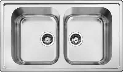 Produktbild von Smeg LPR862 Küchenspüle Bündiges Waschbecken Rechteckig Edelstahl